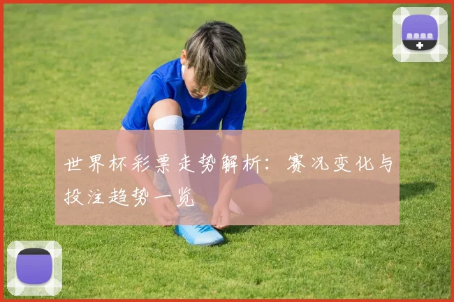世界杯彩票走势解析：赛况变化与投注趋势一览